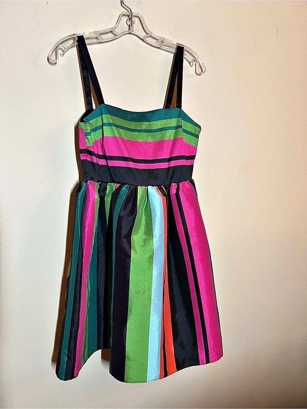 Mackie Bob Mackie Bob Mackie Striped Mini Dress Size 4